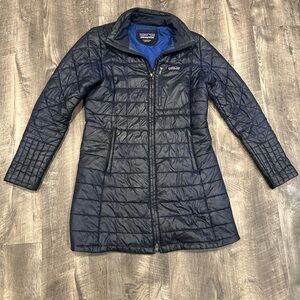 Patagonia Women's Navy NANO Puffer Coat